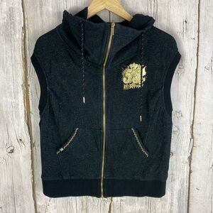 EXR Race Vest Hoodie Black and Gold Progressive collection Size M Japan
